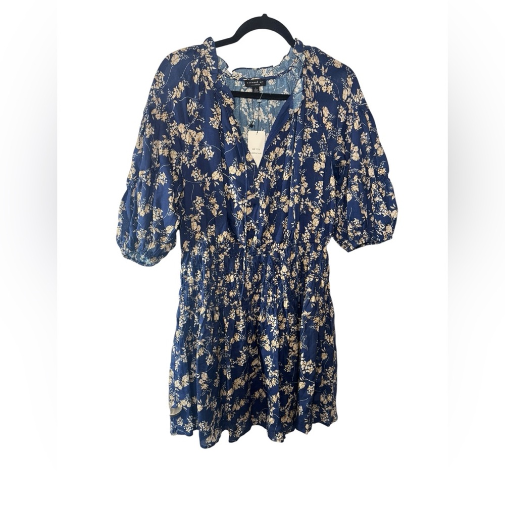 Current Air Blue Floral Dress